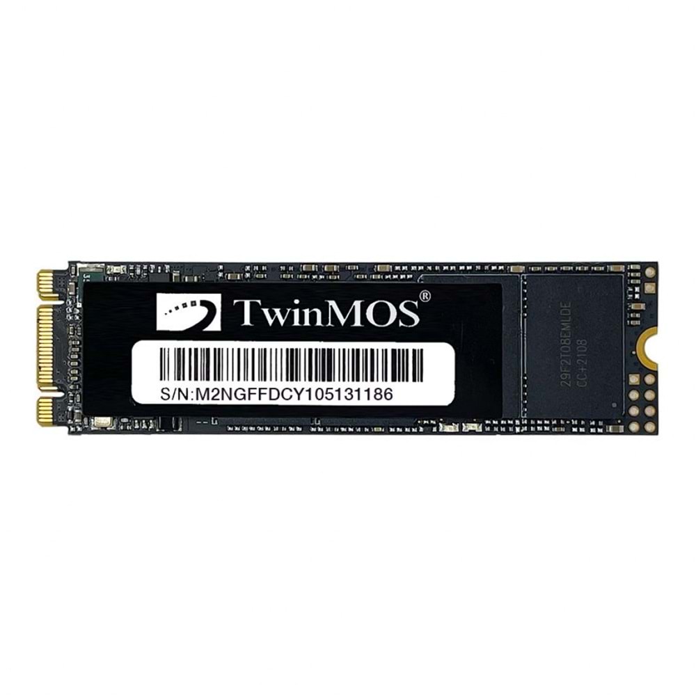 Twinmos 1TB M.2 Disk 2280 SATA3 SSD Disk 580Mb-550Mbs 3D NAND NGFFGGBM2280