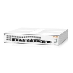 HPE INSTANT ON JL681A 8 Port Gigabit 4 Port POE + 2XSFP Uplink Yönetilebilir 124W POE Switch