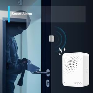 TP-Link Akıllı Zil Sesleri, Alarm ve Zil ile TP-Link Tapo H100 Smart Hub Wifi