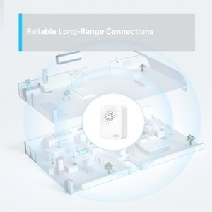 TP-Link Akıllı Zil Sesleri, Alarm ve Zil ile TP-Link Tapo H100 Smart Hub Wifi