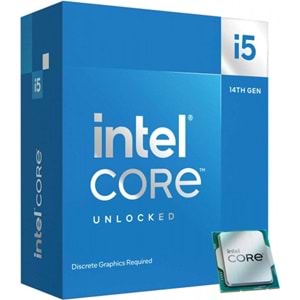 Intel Core i5-14400F 2.50GHz 20MB 1700p 14.Nesil BOX İşlemci