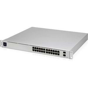 Ubiquiti USW-PRO-24-POE Gigabit 24 Port Gigabit + 2X10GB SFP UPLINK 400W POE Yönetilebilir Rackmount Switch