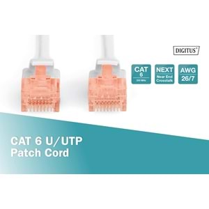 Digitus Patch Kablo Cat6 Gri (3m)