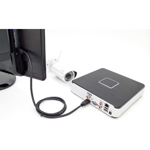 Digitus HDMI Kablo Altın Uçlu Siyah (30m)