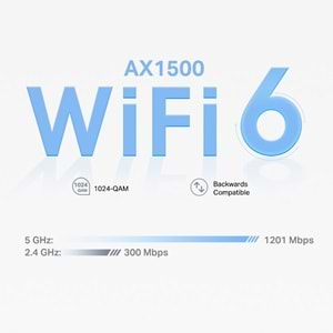 Tp-Link DECO-X10-1P AX1500 Whole Home Mesh Wi-Fi 6 System