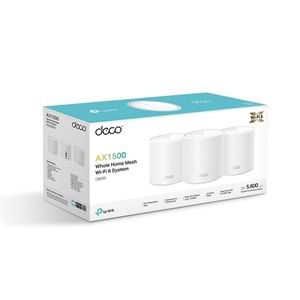 Tp-Link DECO-X10-1P AX1500 Whole Home Mesh Wi-Fi 6 System