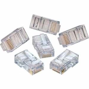 SPEED 100 Adet CAT6 RJ45 Konnektör