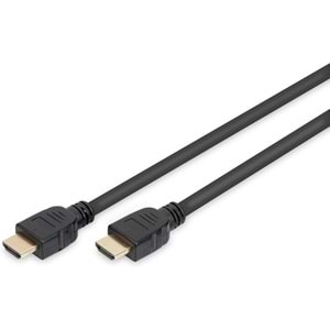 Digitus HDMI Kablo Altın Uçlu Siyah (3m) 8K