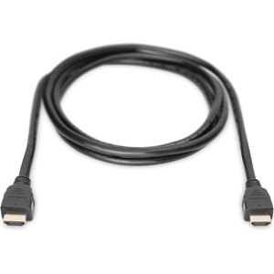 Digitus HDMI Kablo Altın Uçlu Siyah (3m) 8K