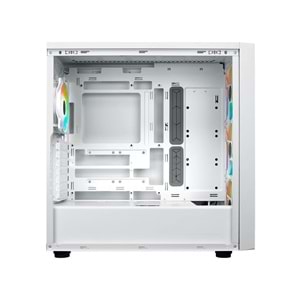 Cooler Master MasterBox 600 TG ARGB Beyaz Psu yok