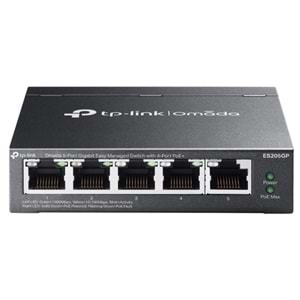 Omada ES205GP 5-Port Easy Managed Switch 4 Portlu PoE+