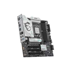 MSI B860M Gaming PLUS WiFi mATX Anakart 1851 DDR5 8600MHz(OC), 3xM.2, TB4, Wi-Fi 7, 5G LAN