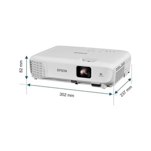 Epson EB-W53 4000Ans 1280x800 Projeksiyon