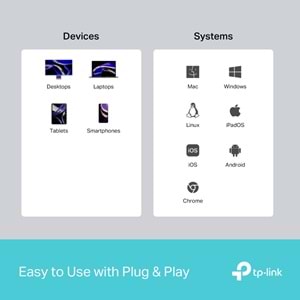 Tp-Link UH5020C USB Type-C 5 i 1 Arada Adaptör