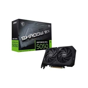 Msi Geforce RTX5050 8G SHADOW 2X OC 8GB GDDR6 128BIT 1XHDMI 3XDP Ekran Kartı