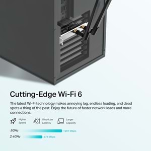 TP-Link ARCHER TX20E AX1800 WI-FI 6 Bluetooth 5.2 PCIE Adaptör