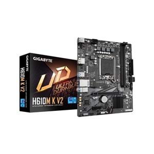 Gigabyte H610M K V2 D5 1700P Vga Hdmi Usb3.2