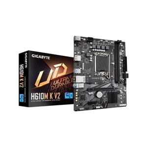 Gigabyte H610M K V2 D5 1700P Vga Hdmi Usb3.2