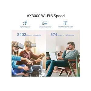 Tp-Link RE705X AX3000 Wi-Fi 6 Menzil Genisletici