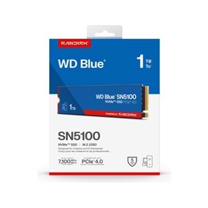 WD Blue SN5100 1TB M.2 NVMe SSD (7100/6700)