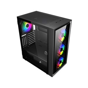 1ST Player AR7-G 750W 80+Silver ARGB USB3.0 ATX Siyah Kasa