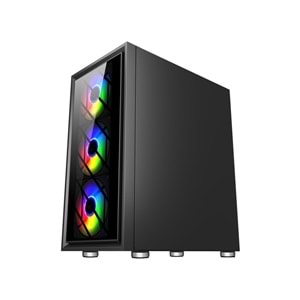 1ST Player AR7-G 750W 80+Silver ARGB USB3.0 ATX Siyah Kasa