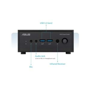 Asus Mini PC PN42-SN0285AV Intel Processor N100 4GB 128SSD M.2 W11PRO