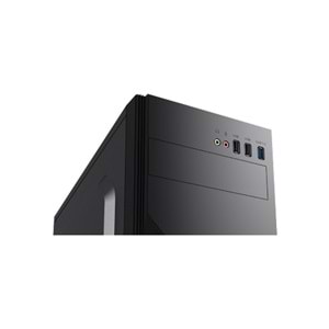 VENTO TA-K61 Mid Tower 550W 80+ Siyah ATX Kurumsal Kasa