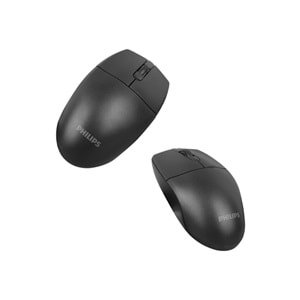 Philips SPK7347B Siyah USB Nano 2,4Gh Kablosuz 1200dpi Optic 3 Tuşlu Mouse