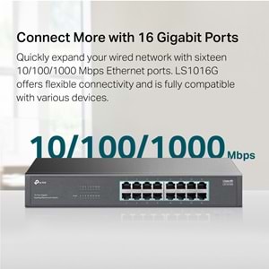 Tp-Link LS1016G Green Tech 16