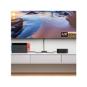S-Link SL-LU602 2xHDMI 4K 60Hz Monitör Çoklayıcı (1PC-2Monitör veya 2PC- 1Monitör) Çift Yönlü Switch