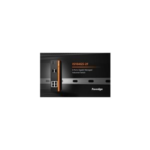 FOREDGE IS104GPS-2F Industrial Gigabit 4plus2 Port Managed PoE Switch