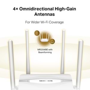 Tp-Link MR25WBE BE3600 Dual-Band Wi-Fi 7 Router