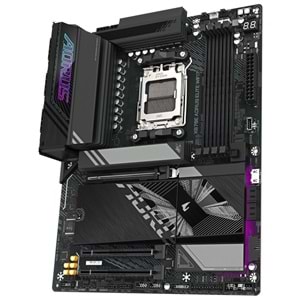 Gigabyte X870E-A-PRO-X-ICE X870E-A-PRO-X-ICE 8200MHz OC DDR5 AM5 M.2 HDMI DisplayPort ATX Anakart