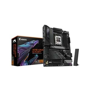 Gigabyte X870E-A-PRO-X-ICE X870E-A-PRO-X-ICE 8200MHz OC DDR5 AM5 M.2 HDMI DisplayPort ATX Anakart