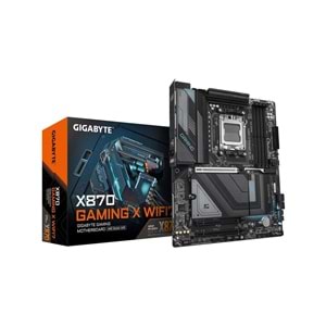 Gigabyte X870-GAM-X-WIFI7 X870-GAM-X-WIFI7 8200 MHz OC DDR5 AM5 M.2 USB4 HDMI WiFi7 ATX Anakart