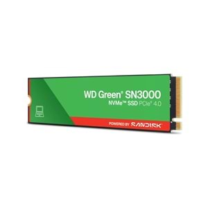 WD GREEN 500GB M.2 NVMe SN3000 5000/4000MB/s WDS500G5G0E SSD