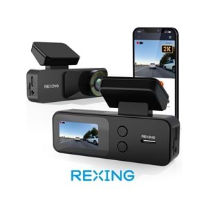 REXING V1 LITE 2K WIFI ARAC KameraSI + 32GB SD KAR