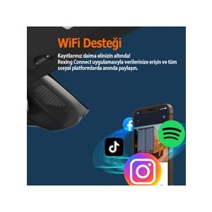 REXING V1 LITE 2K WIFI ARAC KameraSI + 32GB SD KAR