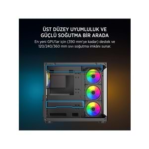 JAMES DONKEY STARK S800 4X ARGB BLACK Kasa 750W