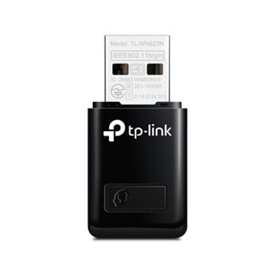 TP-Link TL-WN823N Kablosuz,300Mbps,N Mini USB Sinyal Alıcı