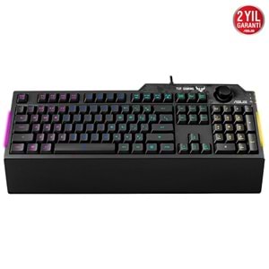 Asus RA04 TUF Gaming K1 Mekanik Hisli Türkçe RGB Gaming Klavye