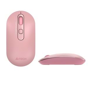 A4 Tech FG20 2000dpi 2.4G Pembe Kablosuz Mouse