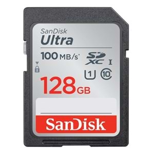 SanDisk FLA 128GB Ultra SDXC 100MB/S classS10 Hafıza Kartı SDSDUNR-128G-GN3IN
