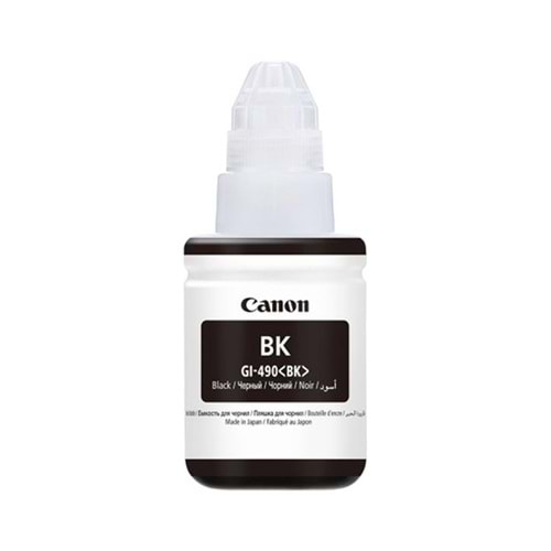Canon GI-490BK Mürekkep Kartuş Siyah