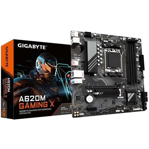 Gigabyte A620M-Gaming-X DDR5 HDMI Anakart