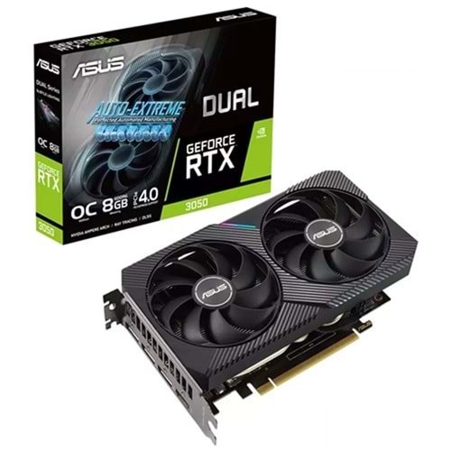 Asus DUAL-RTX3050-O6G 6GB GDDR6 DVI HDMI DP 96BIT Ekran Kartı