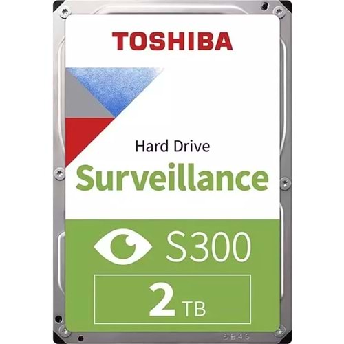 Toshiba 2TB 5400RPM S300 SATA3 128MB 7/24 HDWT720UZSVA