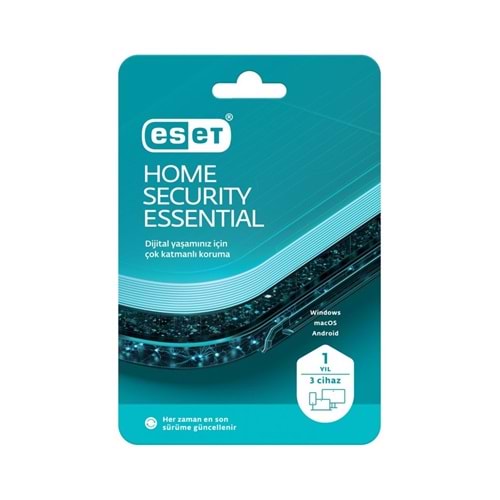 ESET Home Security Premium 3 Kullanıcı 1 Yıl Kutu
