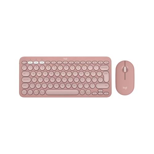 Logitech K380s Pebble Keys 2 BT Klavye Pembe